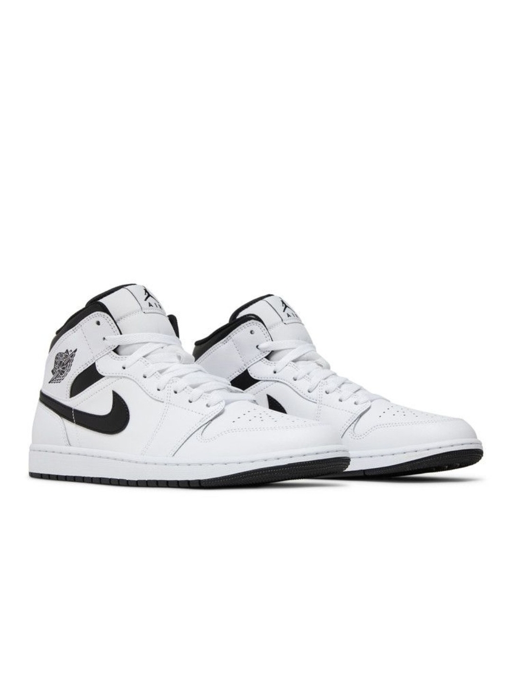 Nike White/Black High-Top Sneakers